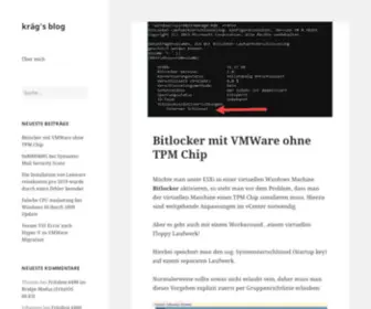 Kraeg.de(Kräg's) Screenshot
