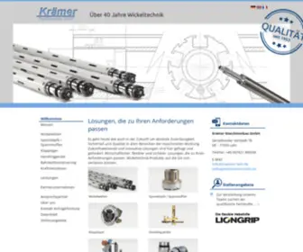 Kraemer-Lahr.de(Willkommen Lösungen die zu Ihren Anforderungen passen) Screenshot