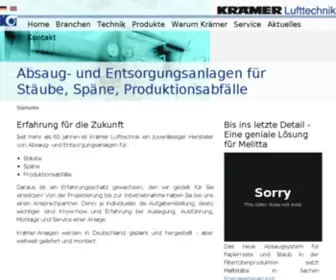 Kraemer-Lufttechnik.de(G. H. Krämer GmbH & Co.KG) Screenshot