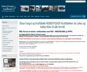 Kraftblokk.no(Olsen Fangst og Kraftblokk AS. OlsenBlokk) Screenshot