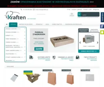 Kraften.pl(Opakowania kartonowe) Screenshot