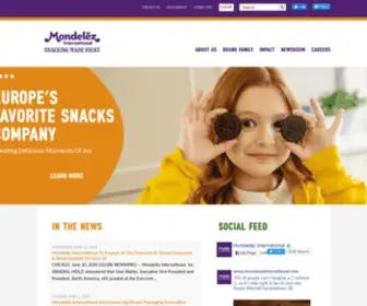 Kraftfoodsnordic.com(Mondelēz) Screenshot