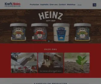 KraftheinzFoodservice.nl(Heinz Foodservice) Screenshot