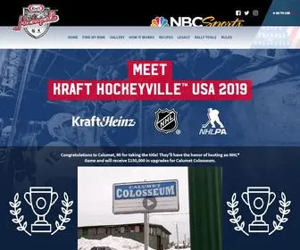 Krafthockeyville.com Screenshot