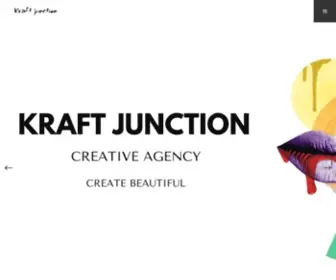 Kraftjunction.com(Create beautiful) Screenshot