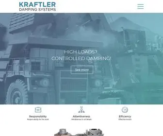 Kraftler.com(Damping systems) Screenshot