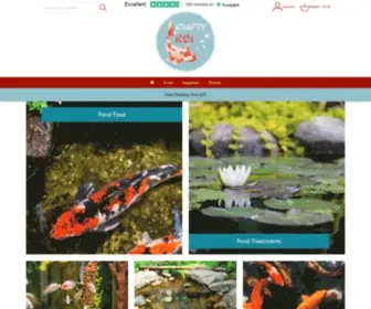 Kraftykoi.co.uk(Koi Carp Essentials & Pond Keeping Supplies) Screenshot