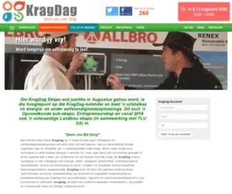 Kragdag.co.za(Tuis) Screenshot