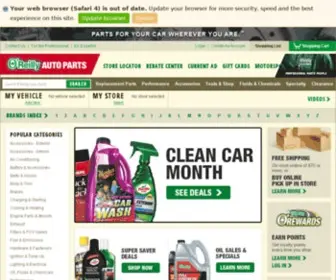 Kragen.com(O'Reilly Auto Parts) Screenshot