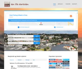 Kragerosiden.com(Kragerøsiden er den lille startsiden for) Screenshot