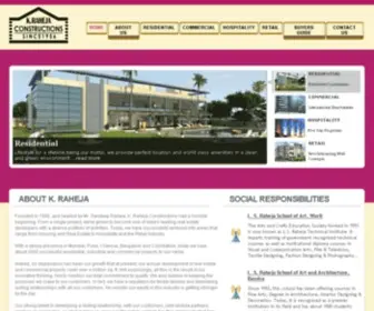 Krahejas.com(Raheja Realty) Screenshot