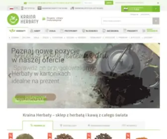 Krainaherbaty.pl(Herbata z całego świata) Screenshot