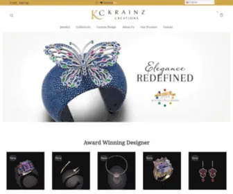 Krainzcreations.com(Krainz Creations) Screenshot