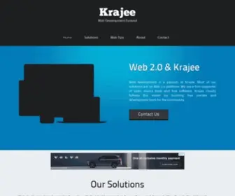 Krajee.com(Web Development Evolved) Screenshot