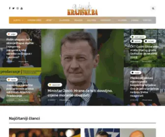 Krajiski.ba(Krajiški USK portal) Screenshot