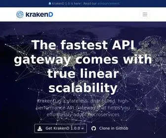 Krakend.io(Open source API Gateway) Screenshot