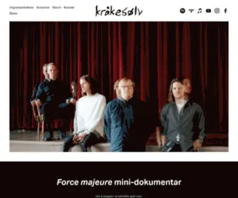 Krakesolv.no(Kråkesølv) Screenshot