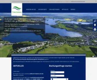 Krakow-AM-See.de(Krakow am See) Screenshot