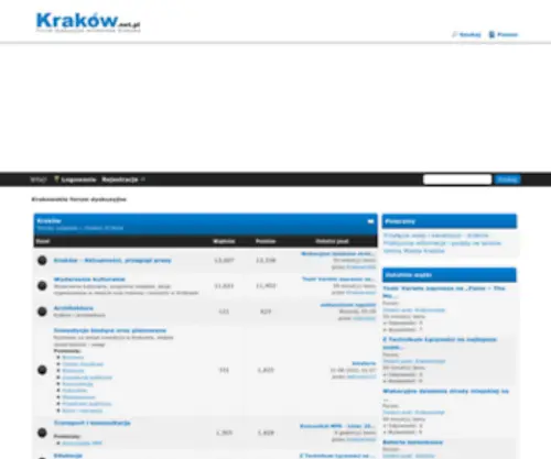 Krakow.net.pl(Krakowskie forum dyskusyjne) Screenshot