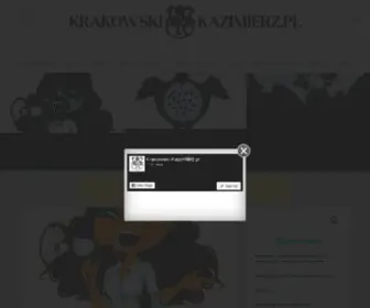 Krakowski-Kazimierz.pl(Najlepsza strona o Krakowskim Kazimierzu) Screenshot