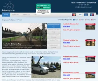 Krakowtrips.co.uk(Krakow Tours) Screenshot