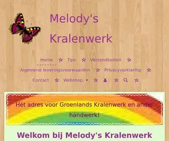 Kralenwerk.com(Melody&#039;s Kralenwerk) Screenshot