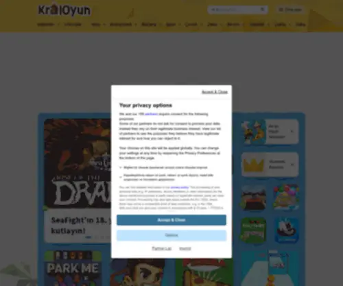 Kraloyun.com(3.000 den fazla online oyunu ücretsiz oyna) Screenshot