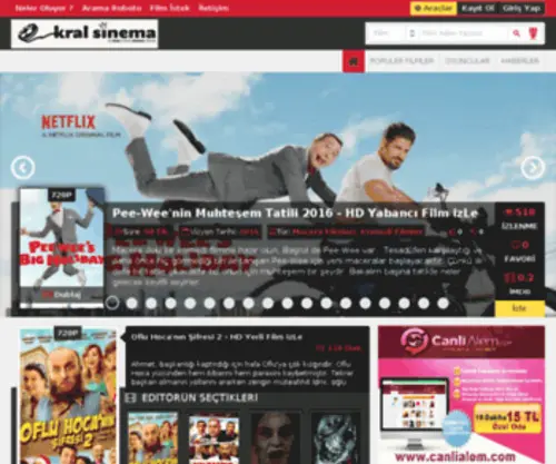 Kralsinema.com(Kralsinema) Screenshot