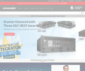 Krameraustralia.com.au(Audio Visual Solutions) Screenshot