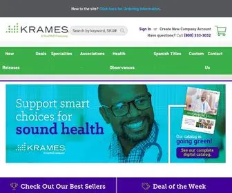 Kramesstore.com(Krames Patient Education Materials) Screenshot