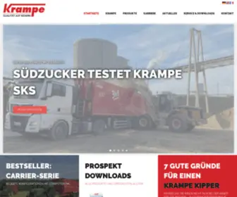 Krampe.de(Krampe Fahrzeugbau GmbH) Screenshot