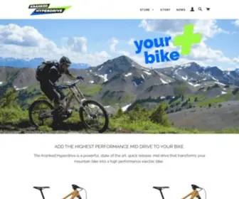 Krankedbikes.com(The Kranked Hyperdrive) Screenshot