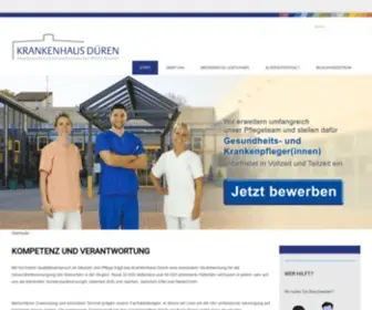 Krankenhaus-Dueren.de(GmbH) Screenshot