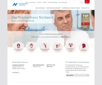 Krankenhaus-Nordwest.de(Krankenhaus Nordwest) Screenshot