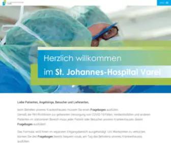 Krankenhaus-Varel.de(Krankenhaus Varel) Screenshot