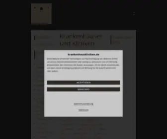 Krankenhauskliniken.de(Krankenhauskliniken) Screenshot