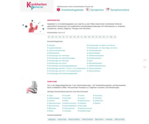 Krankheiten-Portal.de(Prävention) Screenshot