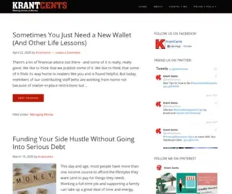 Krantcents.com(Making Sense of Money) Screenshot