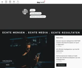 Krantentest.nl(DPG Media) Screenshot