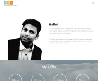 Kranthikumar.com(KRANTHI KUMAR KUKKALA) Screenshot