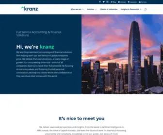 Kranz.consulting(Full Service Accounting & Finance Solutions) Screenshot