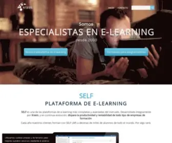 Krasis.com(E-learning y Formación Online para Programadores) Screenshot