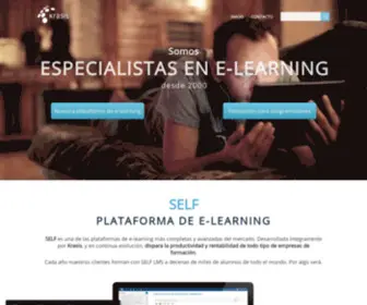 Krasis.es(E-learning y Formación Online para Programadores) Screenshot