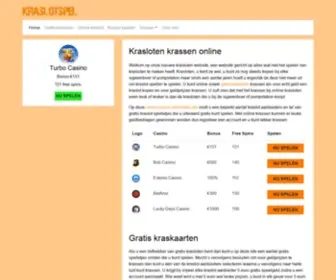 Kraslotspel.com(Krasloten krassen voor geldprijzen) Screenshot