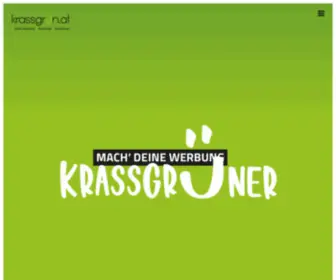 Krassgruen.at(Werbeagentur) Screenshot
