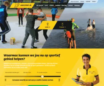 Krassport.nl(Kras Sport Home) Screenshot