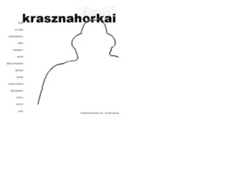 Krasznahorkai.hu(krasznahorkai) Screenshot