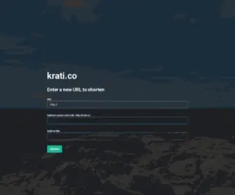 Krati.co(krati) Screenshot