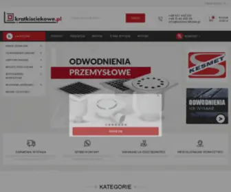 Kratkisciekowe.pl(Odpływ liniowy) Screenshot