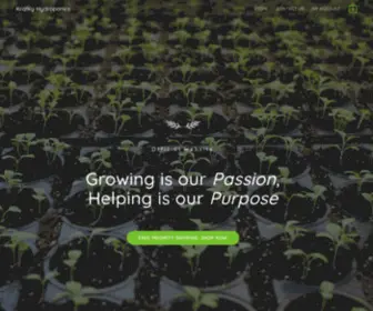 Kratkyhydroponics.com(Official Website) Screenshot